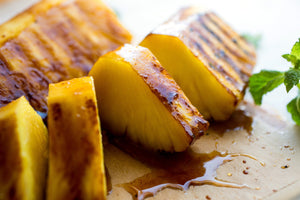 Scotch Bonnet Pepper Honey Grilled Pineapple