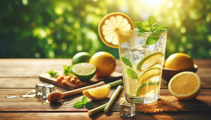 ✨ Honey Lime Sparkler