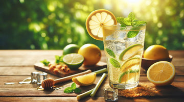 ✨ Honey Lime Sparkler