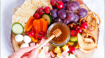 Scotch Bonnet Pepper Honey Cheese Board