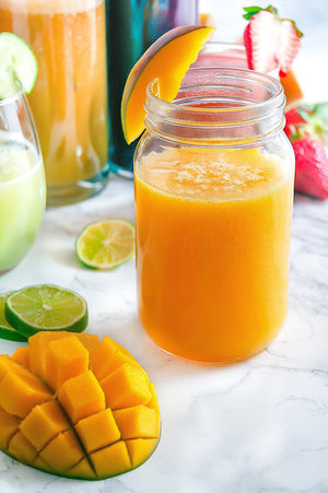 Mango Honey Lime Agua Fresca