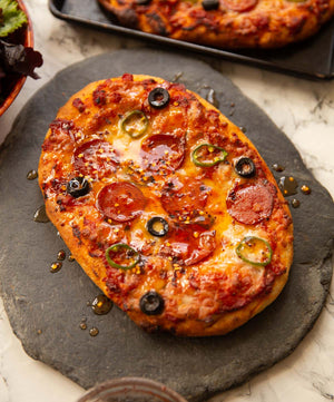 Scotch Bonnet Pepper Honey Flatbread